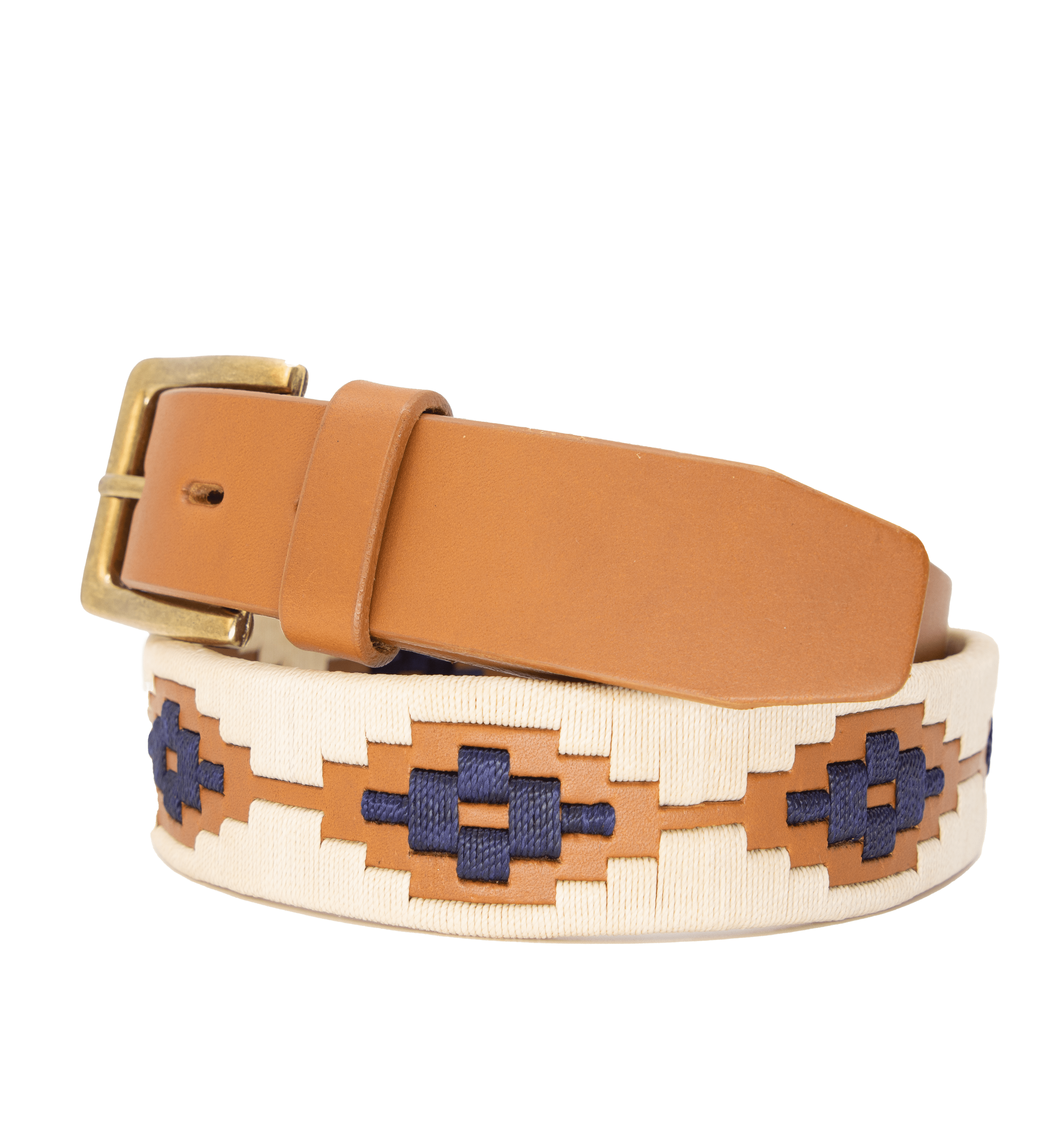 Limited Edition: Pescador Tan Polo Belt – La Matera display picture 1