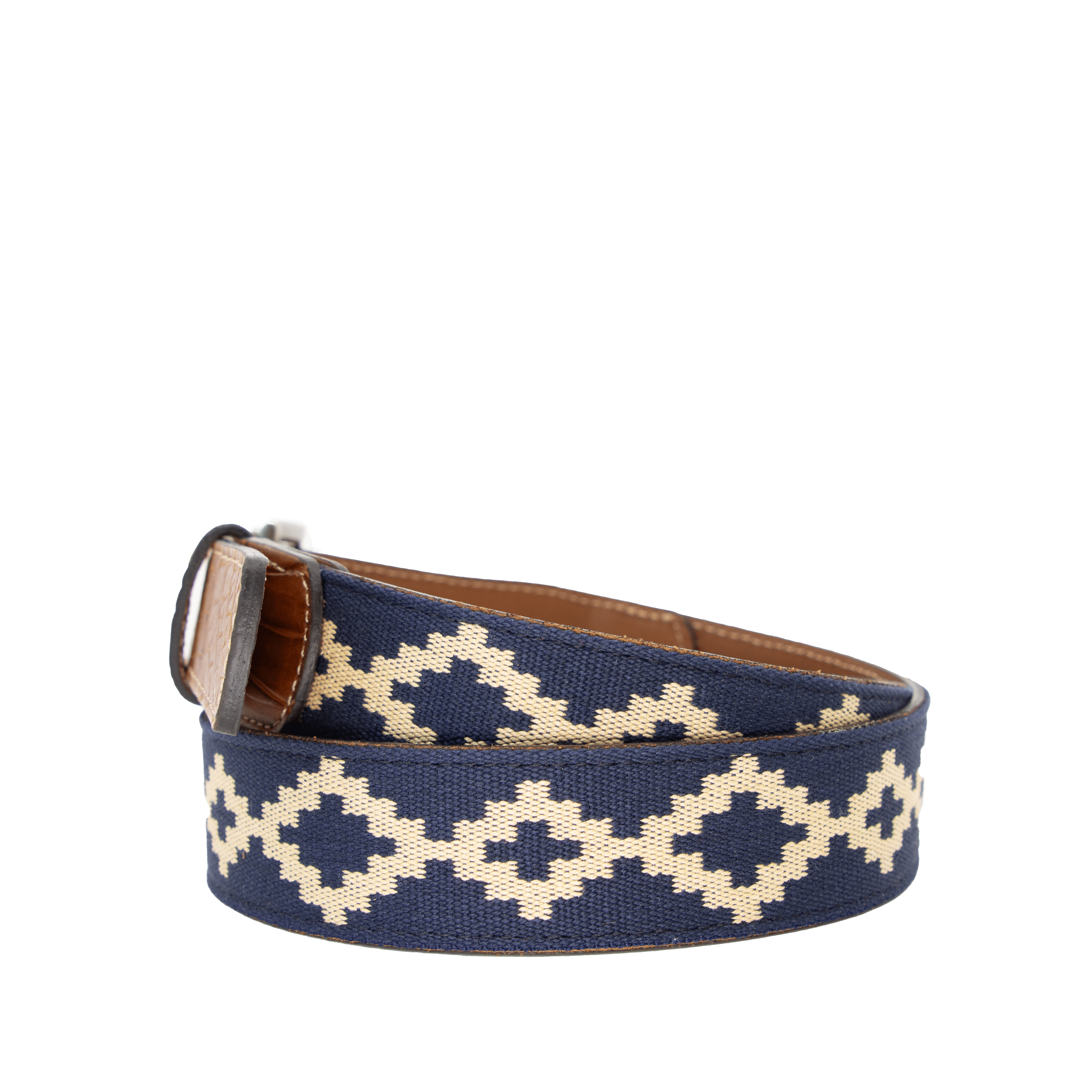 mertra Alligator Skin Belt (Wine) S-M