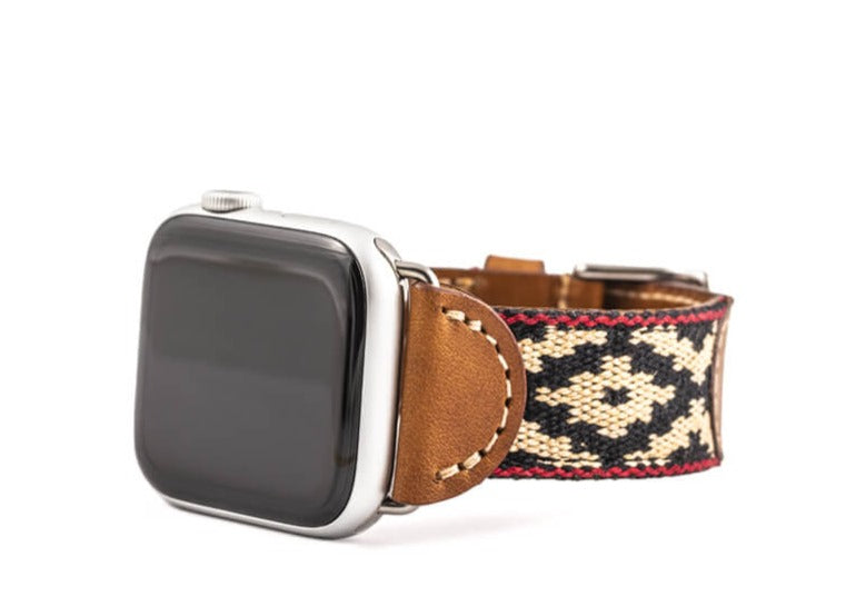 Alvear Apple Woven Watch Band La Matera