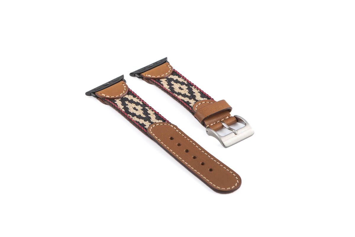 Alvear Apple Woven Watch Band La Matera