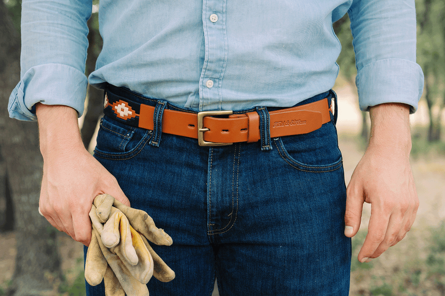 Field and Stream x La Matera - El Rio Polo Belt