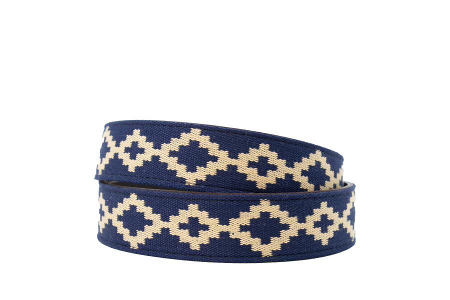 Corbina Woven Belt - Exótico Burgundy