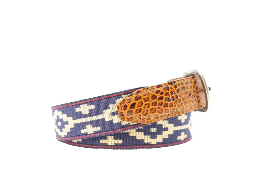 Paloma Woven Belt - Exótico Cognac