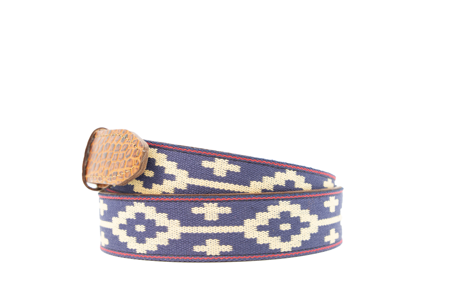 Paloma Woven Belt - Exótico Cognac
