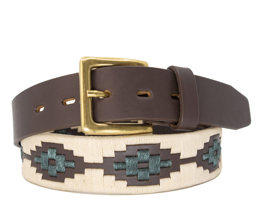 Limited Edition: Chocolate Cazador Polo Belt