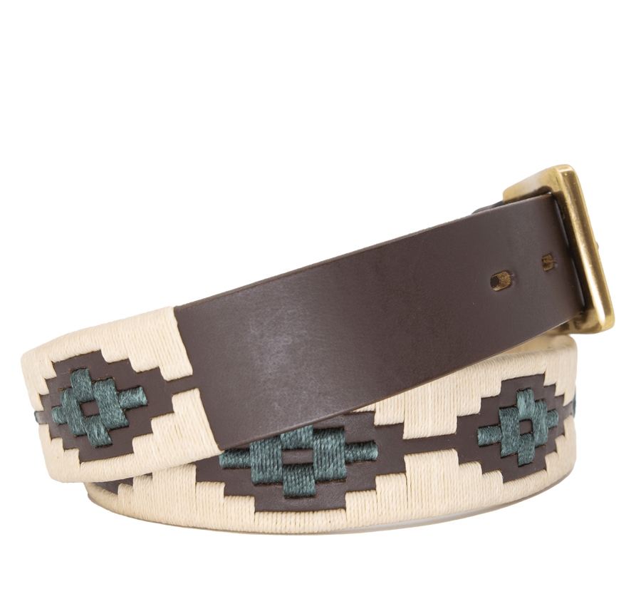 Limited Edition: Chocolate Cazador Polo Belt