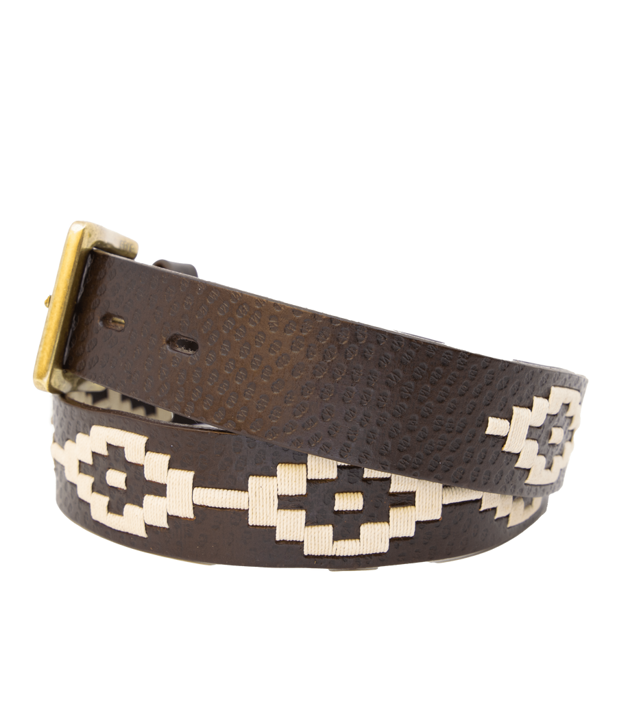 La Gran Reserva Polo Belt - Exótico Espresso