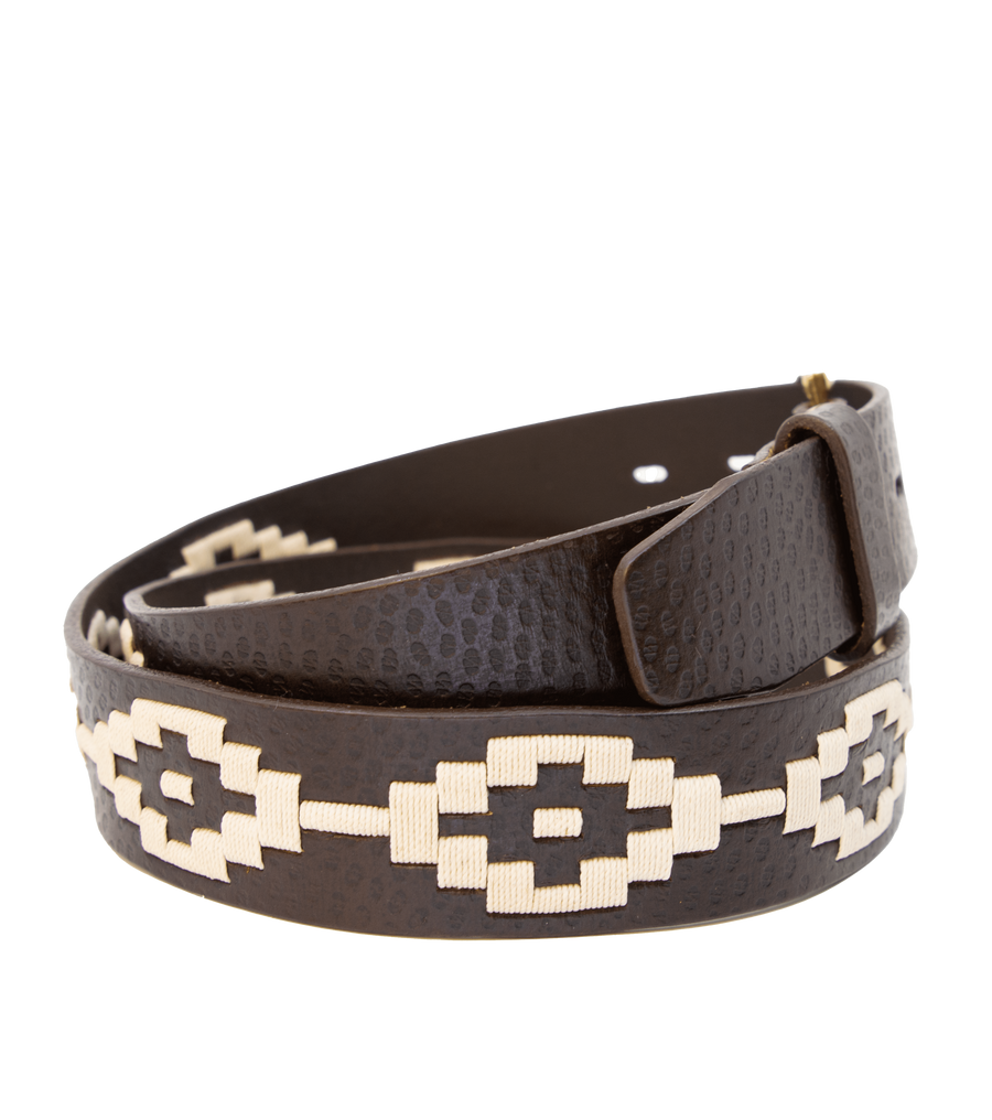 La Gran Reserva Polo Belt - Exótico Espresso