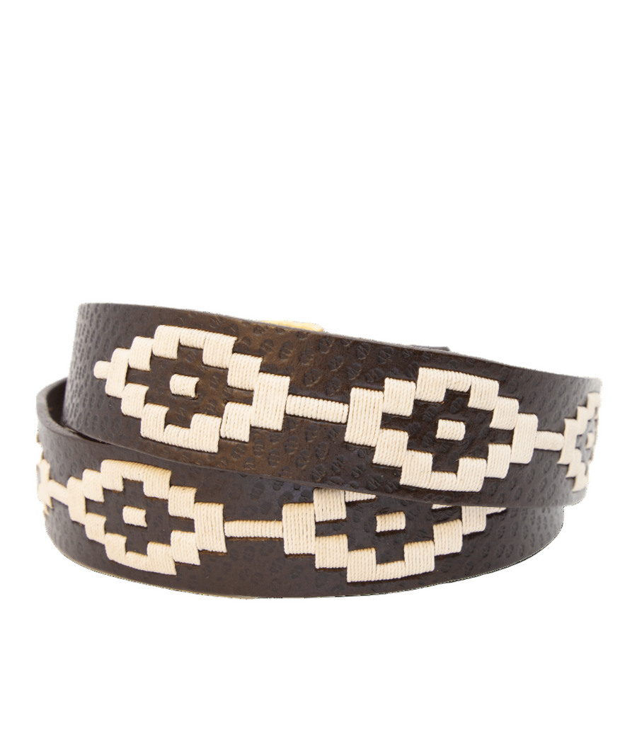 La Gran Reserva Polo Belt - Exótico Espresso