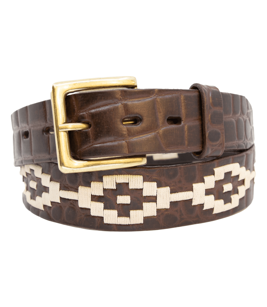 La Gran Reserva Polo Belt - Exótico Nogal