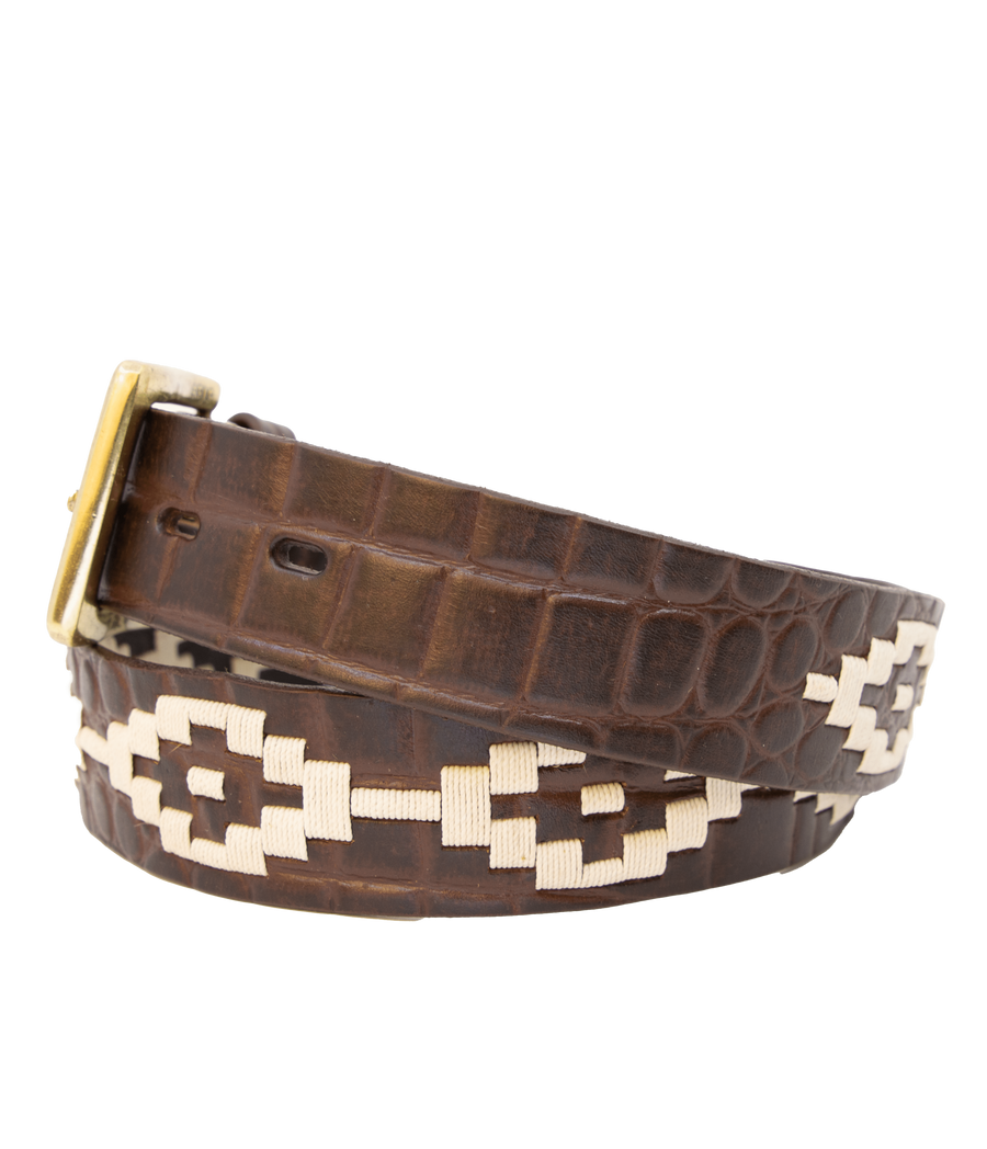 La Gran Reserva Polo Belt - Exótico Nogal