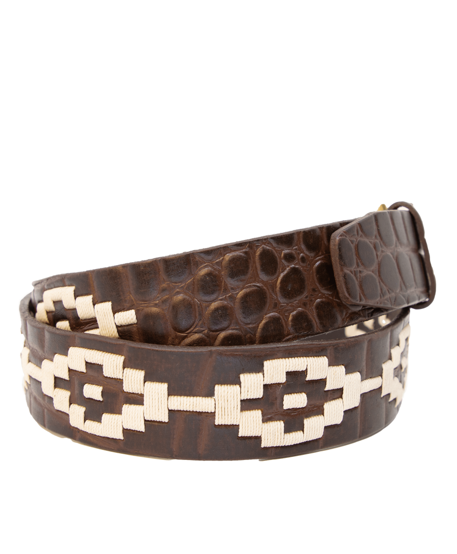 La Gran Reserva Polo Belt - Exótico Nogal