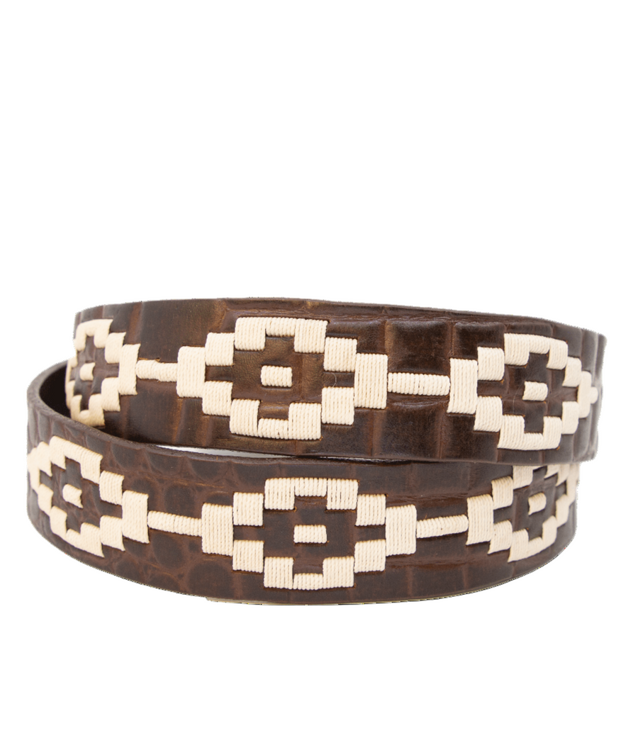 La Gran Reserva Polo Belt - Exótico Nogal