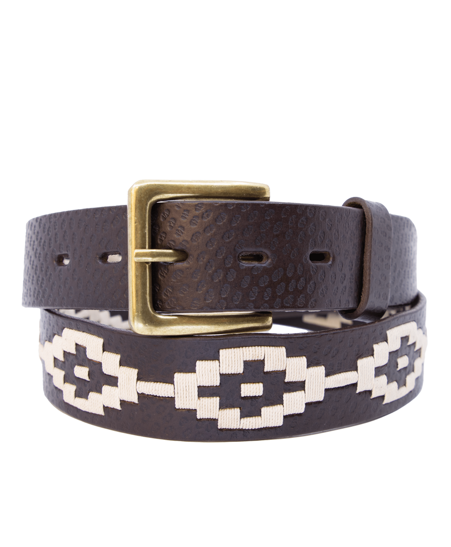 La Gran Reserva Polo Belt - Exótico Espresso