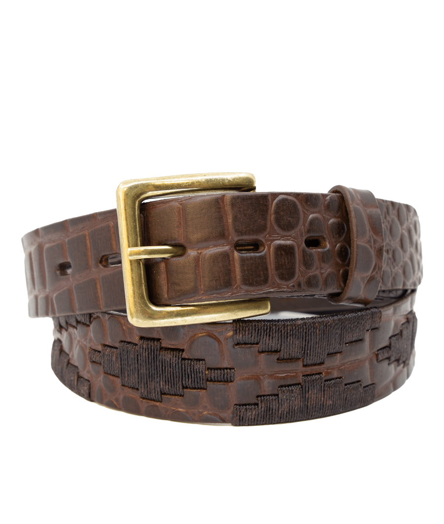 La Gran Reserva Polo Belt - Exótico Oscura