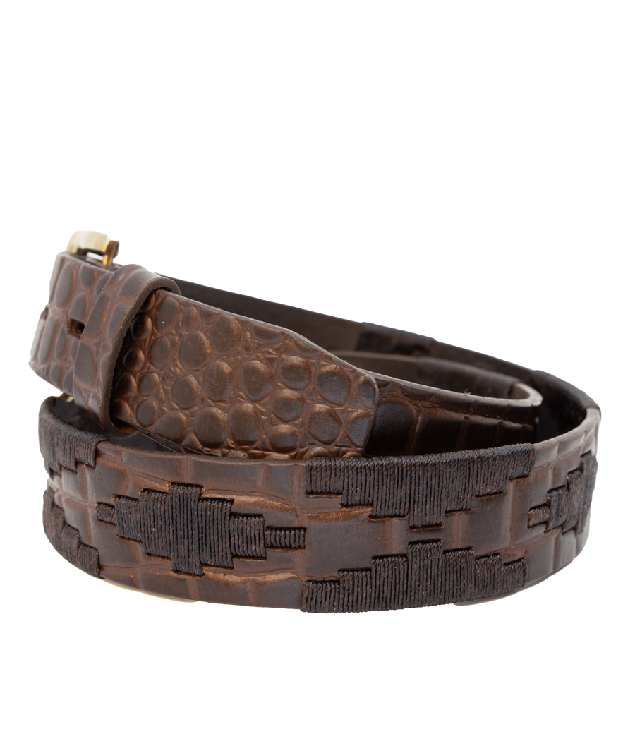 La Gran Reserva Polo Belt - Exótico Oscura