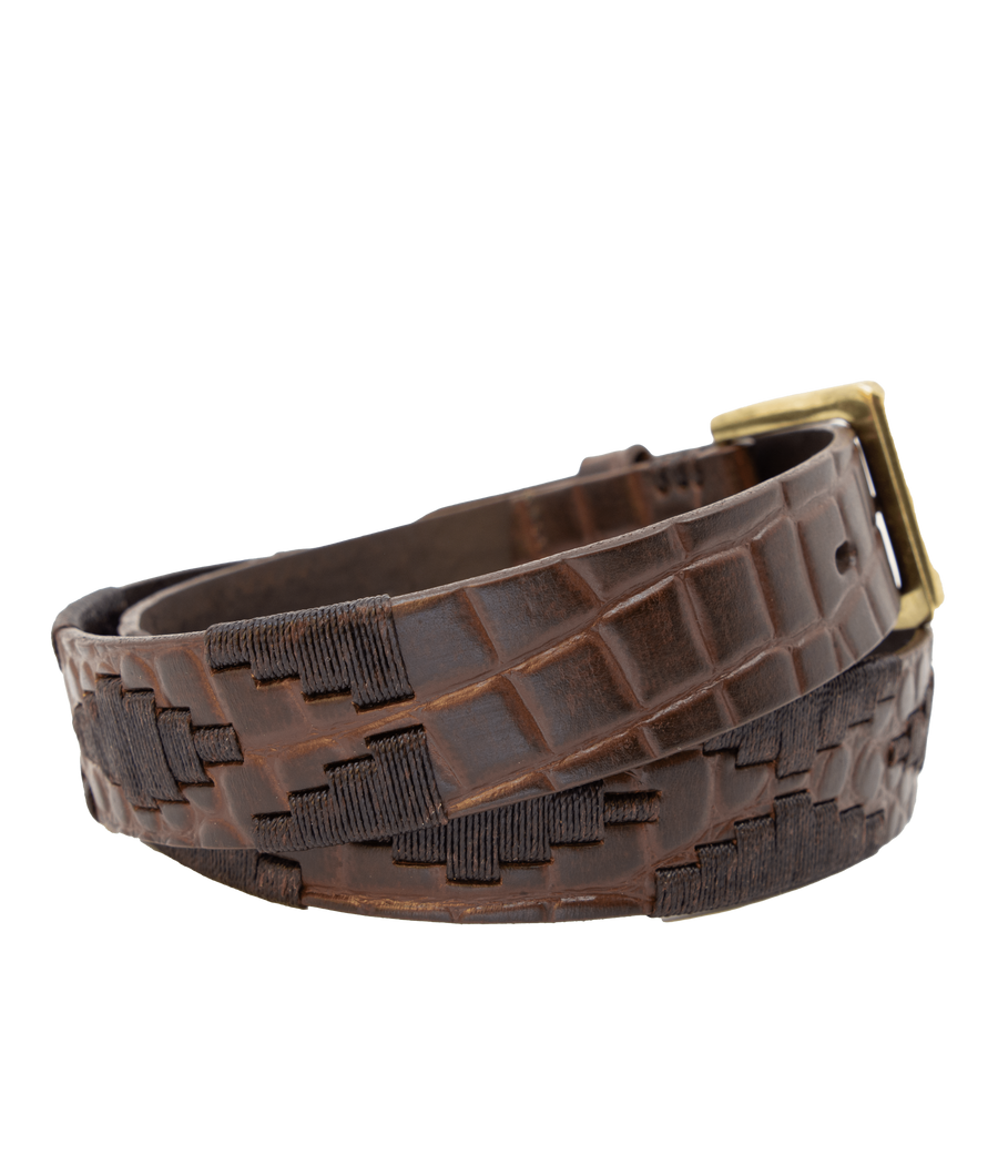 La Gran Reserva Polo Belt - Exótico Oscura