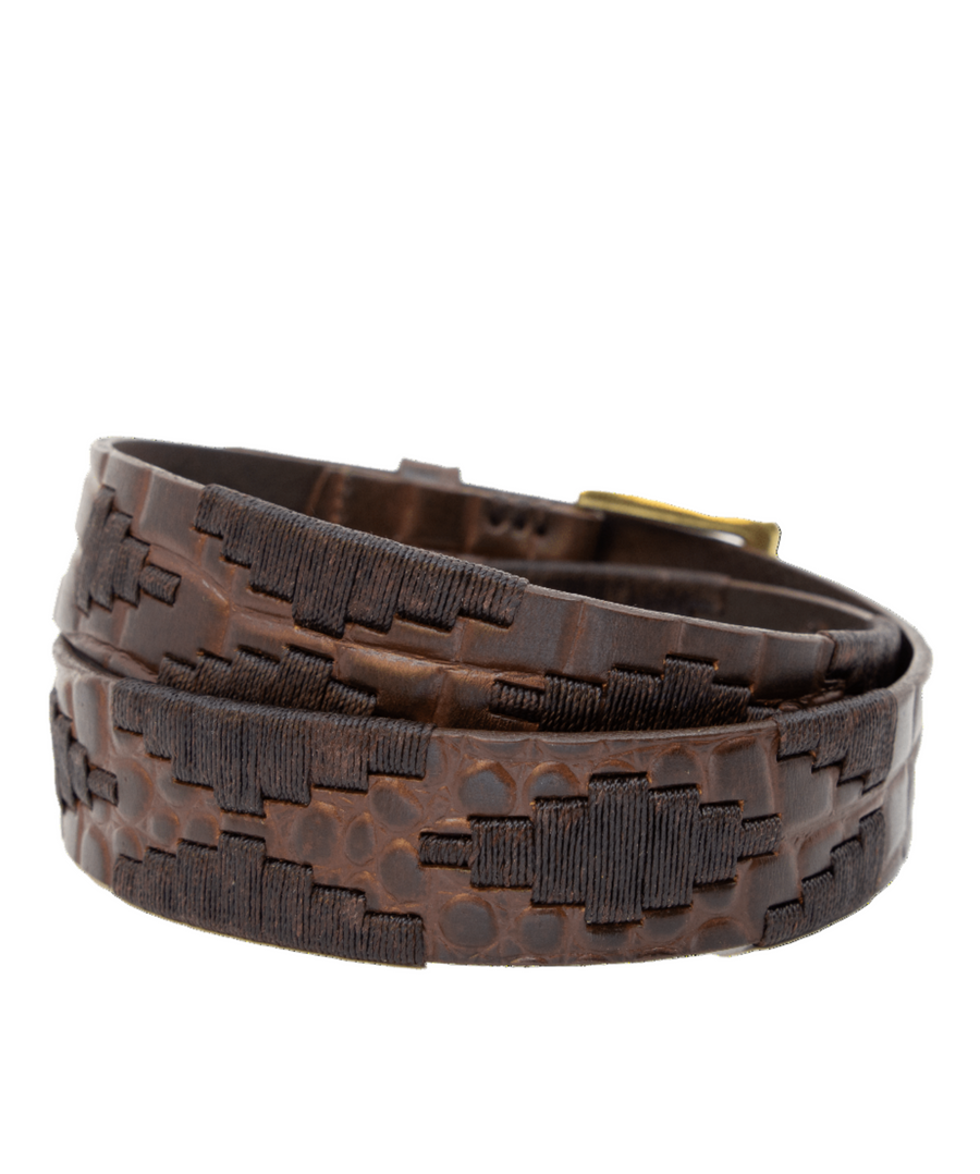 La Gran Reserva Polo Belt - Exótico Oscura