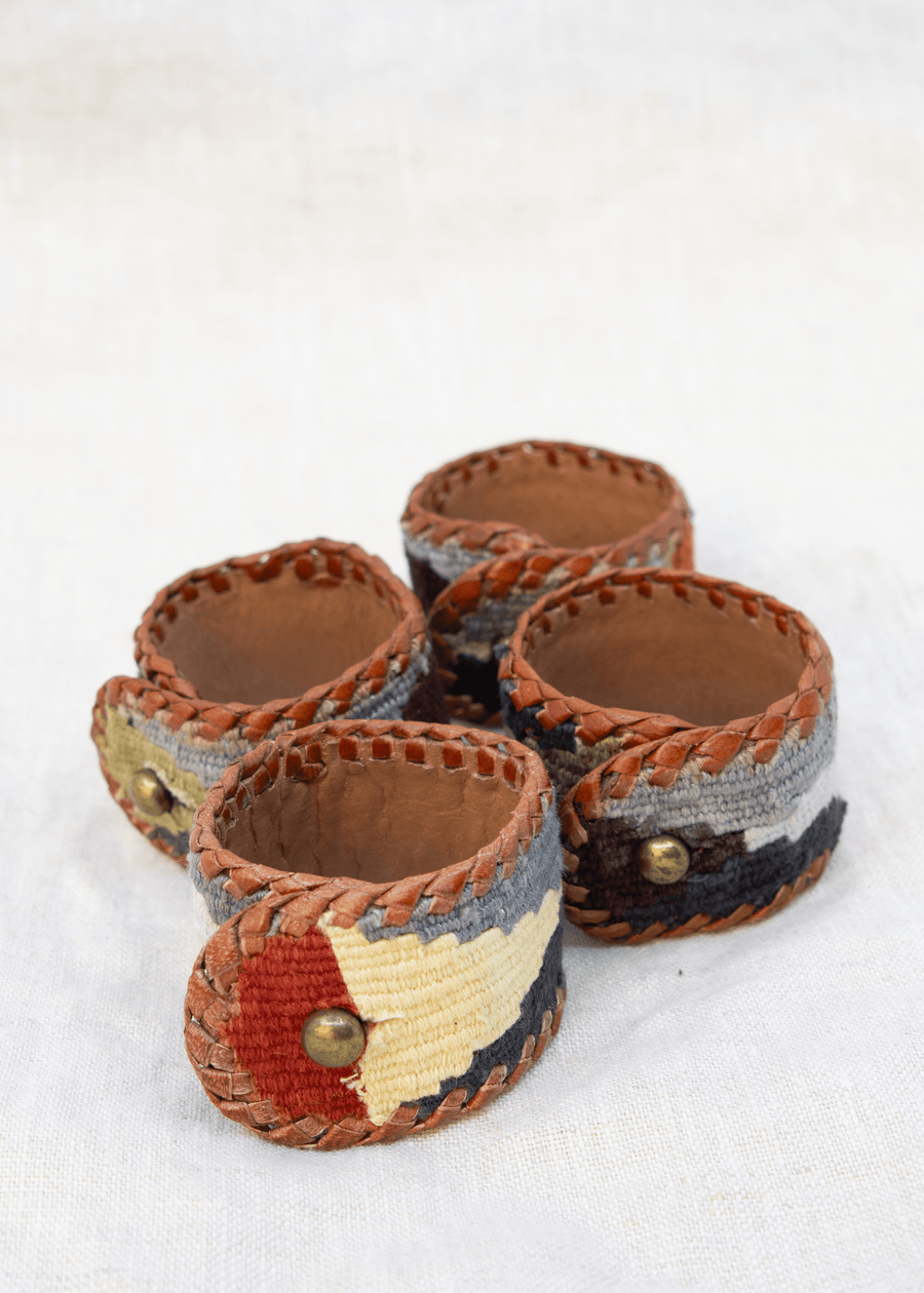 The Diamente Napkin Ring Set