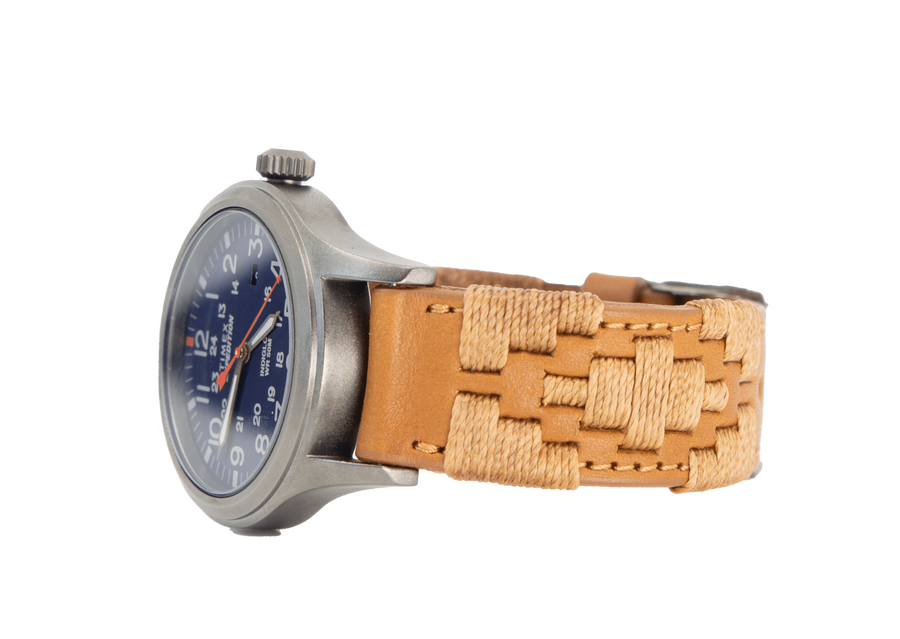 Marrón Expedition Watch - Navy Face