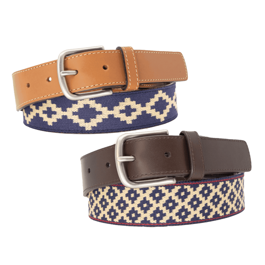 Corbina & Diplomático Chocolate Woven Belt Bundle