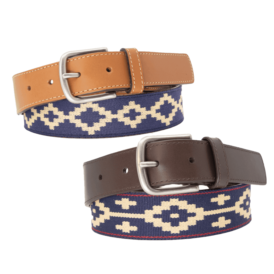 Corbina & Paloma Chocolate Woven Belt Bundle