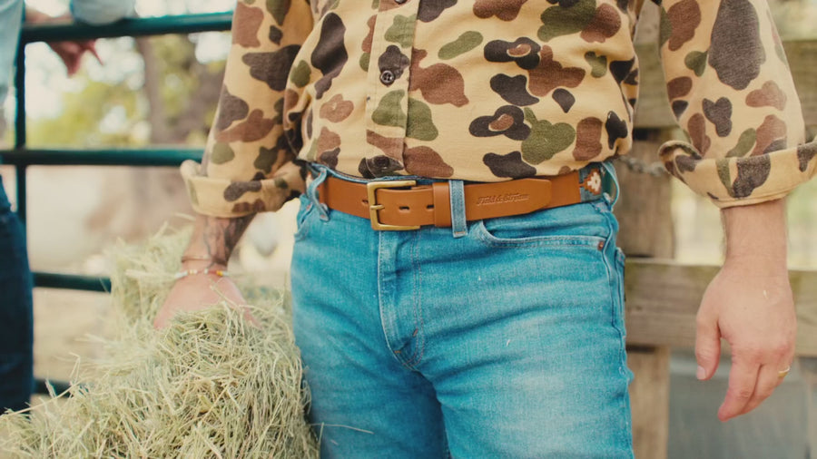 Field and Stream x La Matera - La Caza Polo Belt