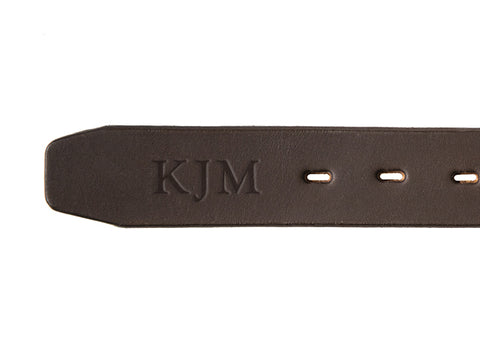 Limited Edition: Marrón Women's Polo Belt - Thin
